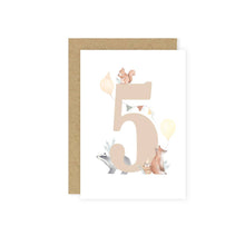  5th Birthday Card - Little Roglets