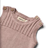 Knit Romper Vigge - Wheat