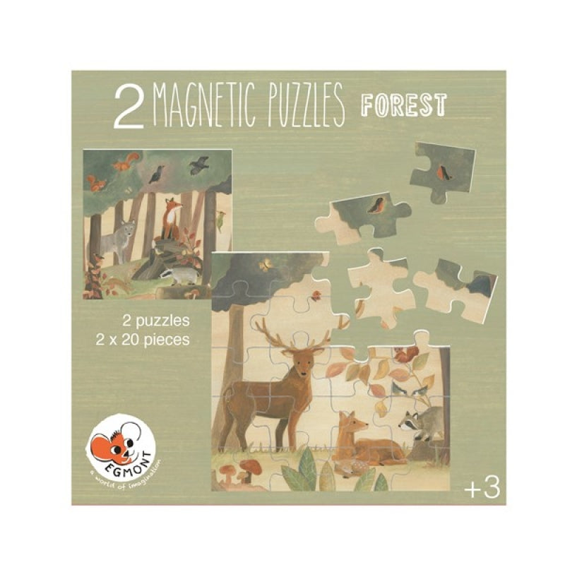 Magnetic Forest Puzzle - Egmont Toys | The Blue Zebra