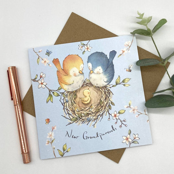 New Grandparents Card - Ink Snail Limited