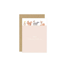  Woodland Welcome to the World Baby Card - Little Roglets