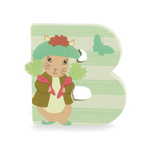  Peter Rabbit™ Wooden letter B - Beatrix Potter