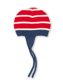  Stripy knit hat - Kite Organics