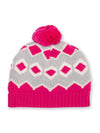 Jurassic cosy hat pink - Kite Organics