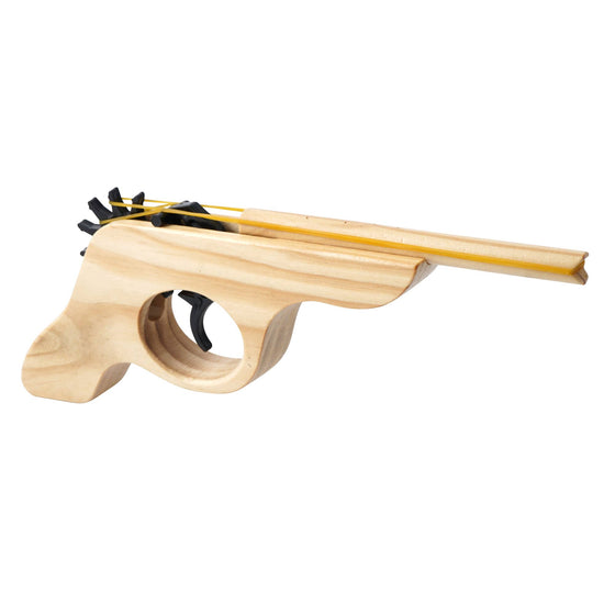 Little Tribe Wooden Rubber Band Gun In Gift Box - CGB Giftware