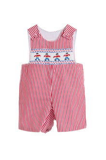  Grand Old Duke Of York Smocked Dungarees - Annafie