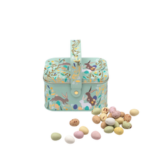  Easter Handle Tin  Basket With Chocolate Eggs - Sarah Miller