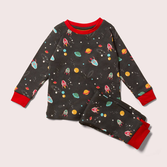 Outer Space Organic Pyjamas - Little Green Radicals