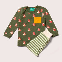  Little Fox Organic T-Shirt & Jogger Playset - Little Green Radicals