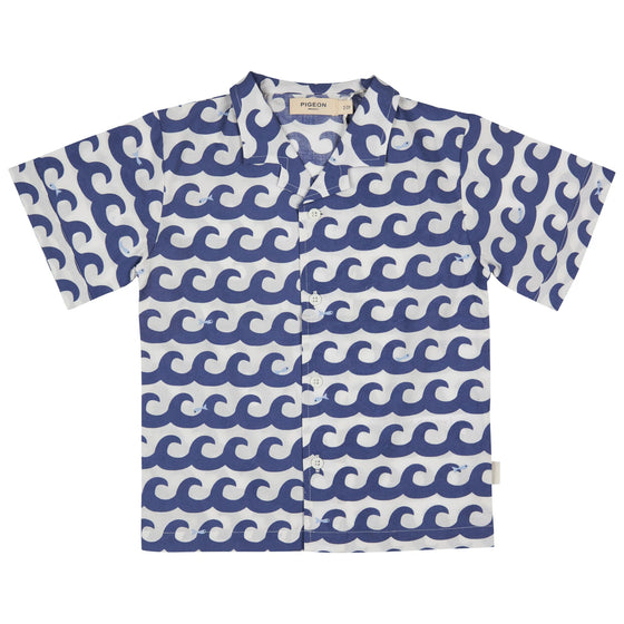 Easy Summer Shirt - Waves - Pigeon Organics