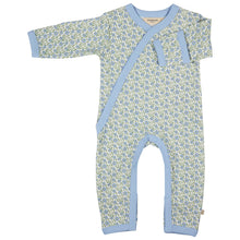  Kimono Romper - Ditsy, Blue - Pigeon Organics