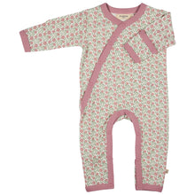  Kimono Romper - Ditsy, Pink - Pigeon Organics