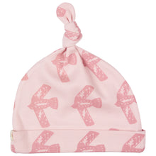  Knotted Hat with Flying Bird Print - Pigeon Organics