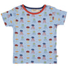 Short Sleeve T-Shirt - Multi Coloured Jellyfish - Pigeon Organics