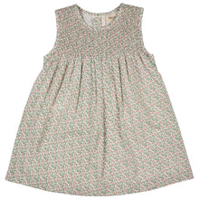  Sleeveless Smock Dress - Ditsy, Pink - Pigeon Organics