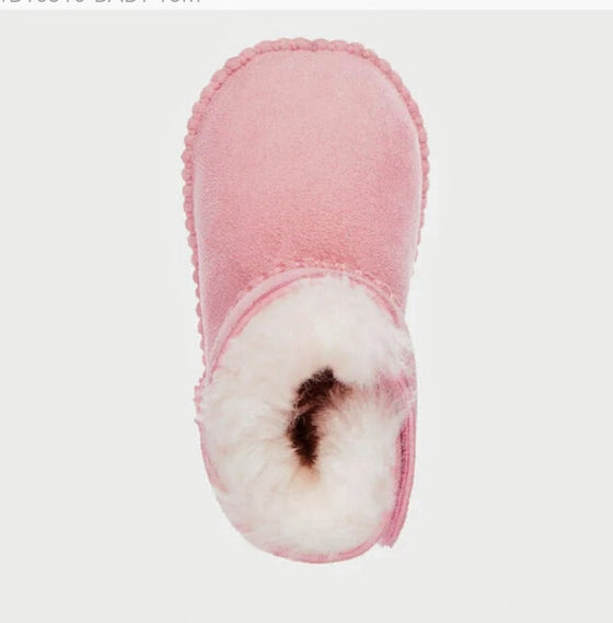 Pink Baby Booties - EMU Australia