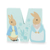 Peter Rabbit™ Wooden letter M - Beatrix Potter