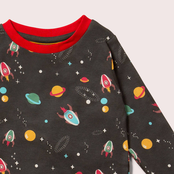 Outer Space Organic Pyjamas - Little Green Radicals