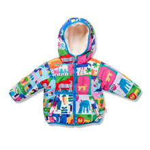  Safari Park Kids Puffer Jacket - Halcyon Nights