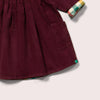 Berry Day After Day Reversible Corduroy Pocket Dress - Little Green Radicals